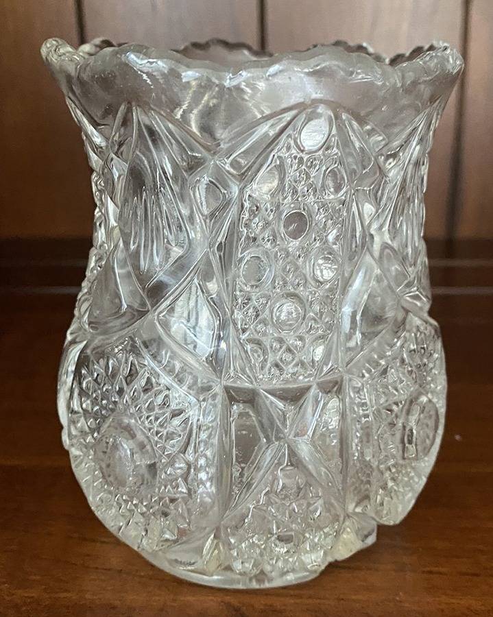 Brazilian Clear Open Spooner by Fostoria-1