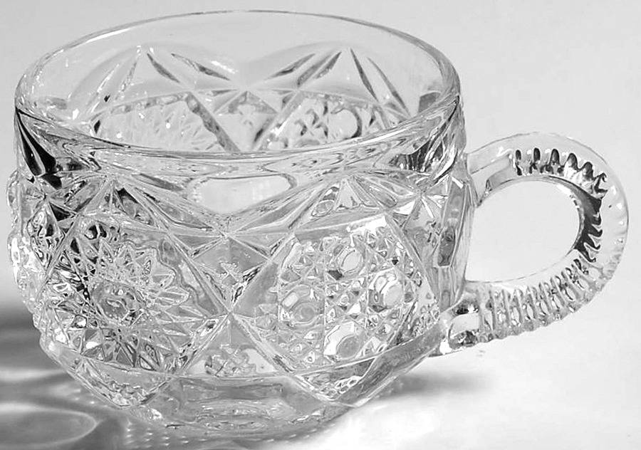 Brazilian Clear Punch Cup by Fostoria-1