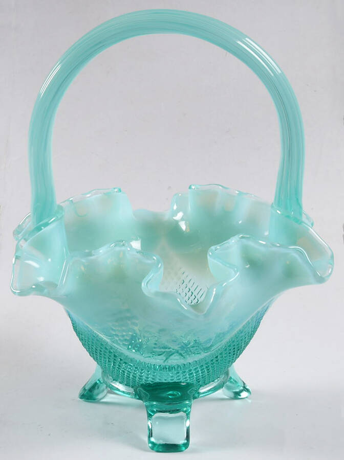 Fenton Baskets 7" Handled Basket by Fenton-1