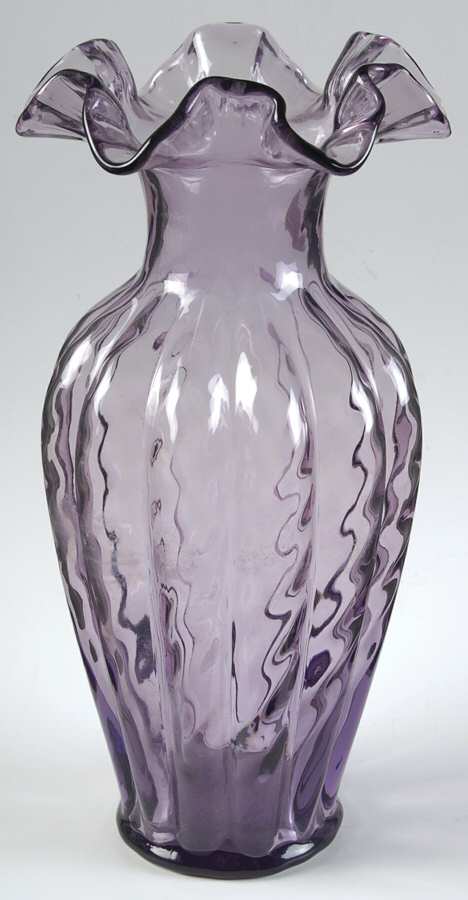 Violet 11" Flower Vase by Fenton-1