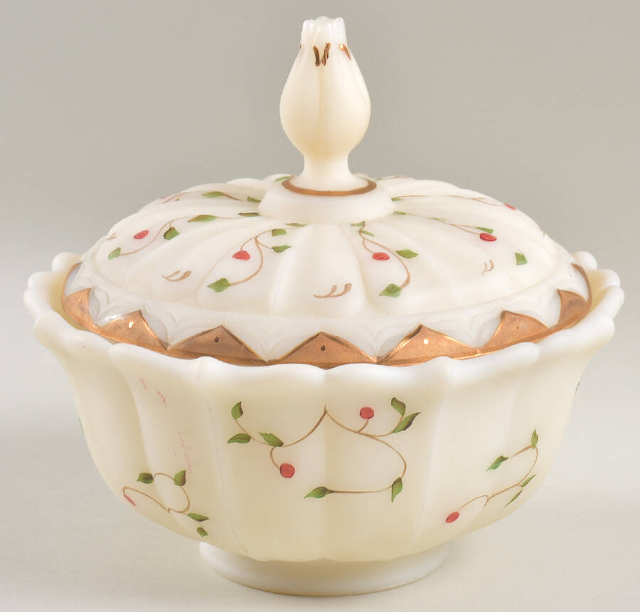Twinning Berry Candy Box & Lid by Fenton-1