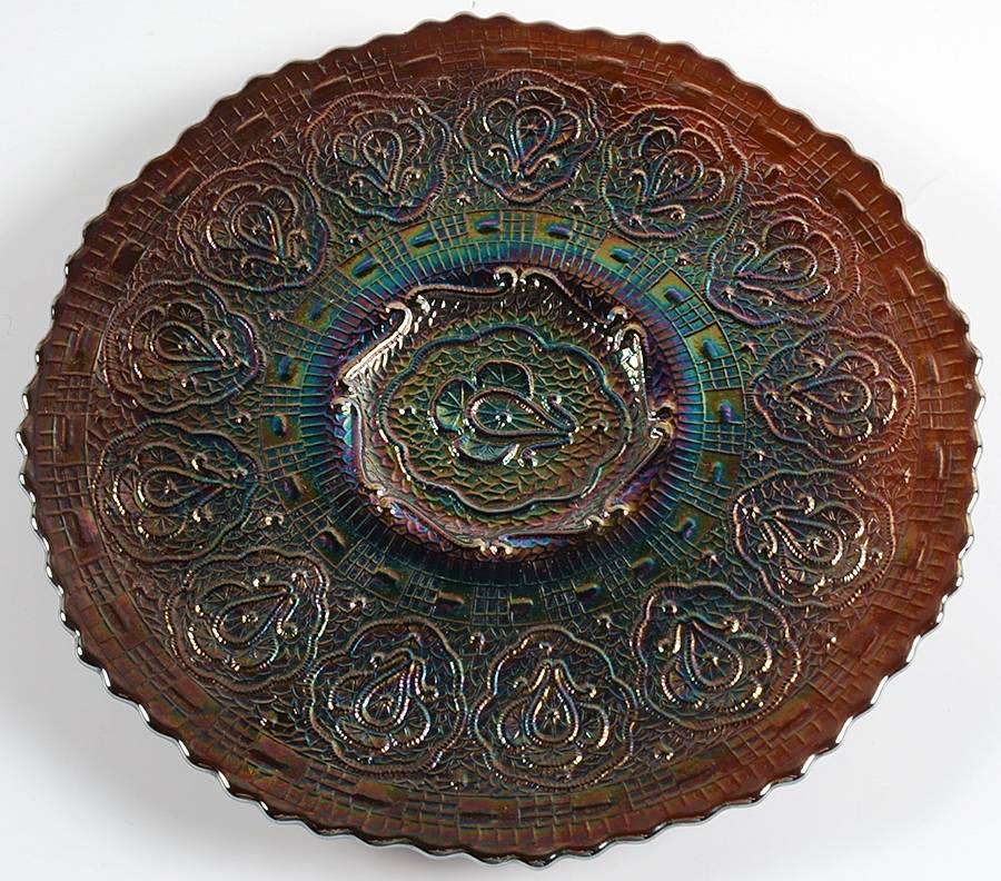 Amethyst Carnival Original Formula (Newer) Plate by Fenton-1