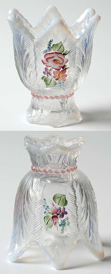C38611 (QVC) Set of 2 2-Way Candleholder/Votives by Fenton-1