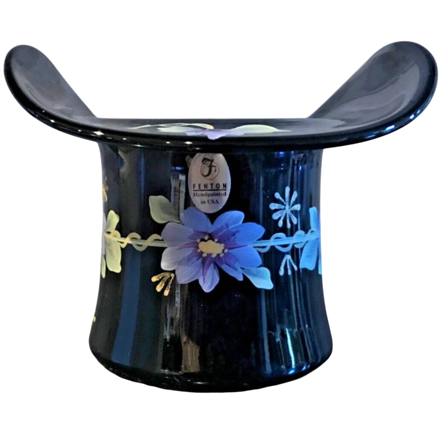 Qvc Exclusives 5" Topper (Top Hat) by Fenton-1
