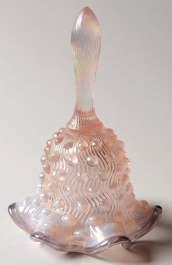 Qvc Exclusives #C77503/CV326 P9 6" Hobnail Wave Bell by Fenton-1