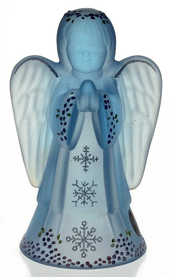 Qvc Exclusives #C5114 Girl Praying Angel by Fenton-1