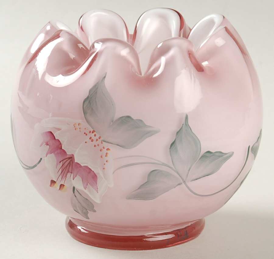 Qvc Exclusives #C7424 8U Rose Bowl by Fenton-1