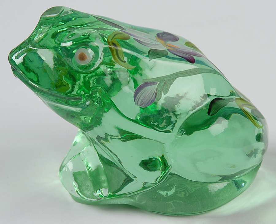 Qvc Exclusives #CV349FX Frog by Fenton-1