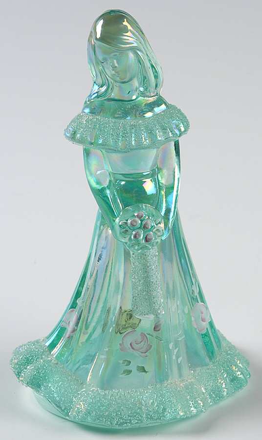 Qvc Exclusives #C5228 Flower Girl by Fenton-1