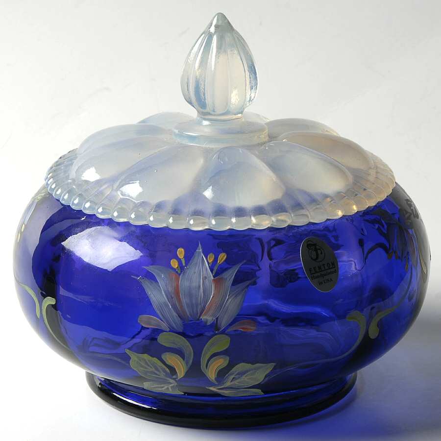 Qvc Exclusives #CV360 Q9 Candy Box & Lid by Fenton-1