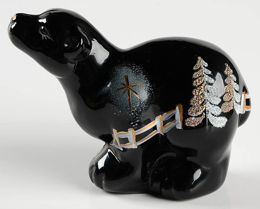Qvc Exclusives #C100577 (C51093p) Polar Bear by Fenton-1