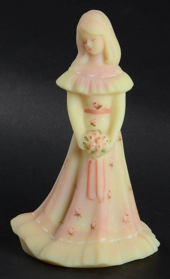 Qvc Exclusives #C17450 (C5228rb) Flower Girl by Fenton-1