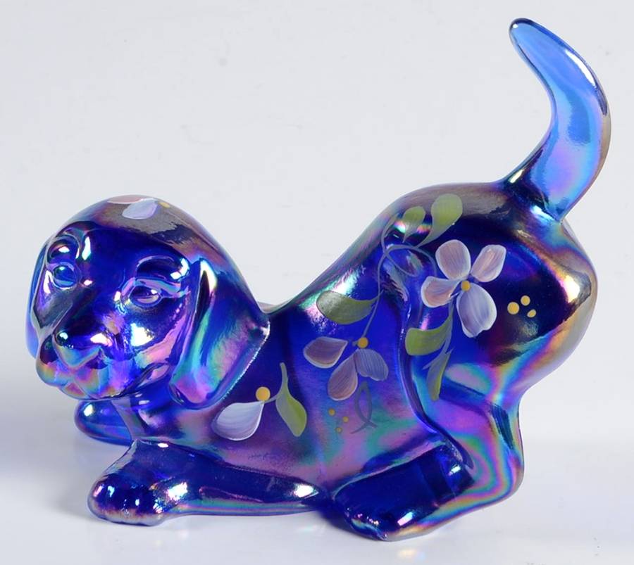 Qvc Exclusives #C181968 (C52254P) Puppy Dog by Fenton-1