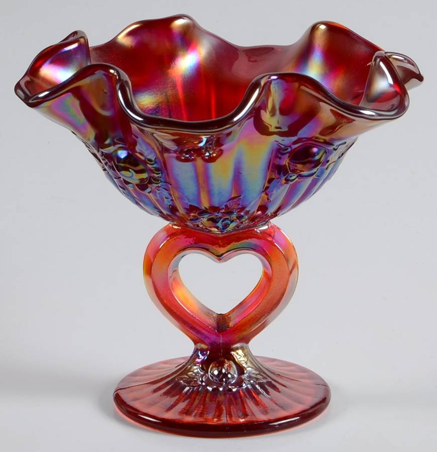 Qvc Exclusives #C19340N (C9780RN) Heart Comport by Fenton-1