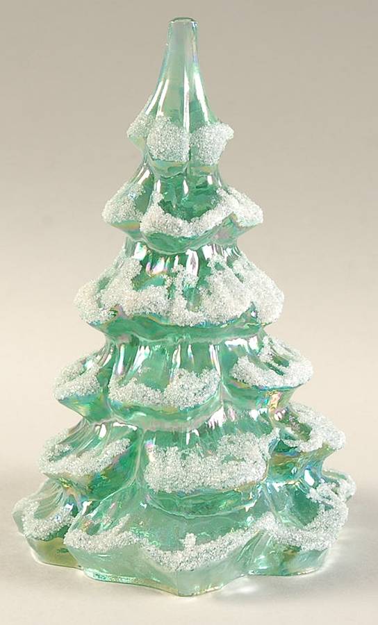 Qvc Exclusives #C15301 (C5550 E9) 6" Christmas Tree by Fenton-1