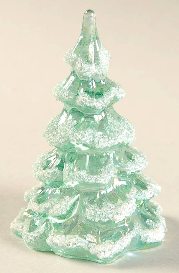 Qvc Exclusives #C15301 (C5550 E9) 3" Christmas Tree by Fenton-1