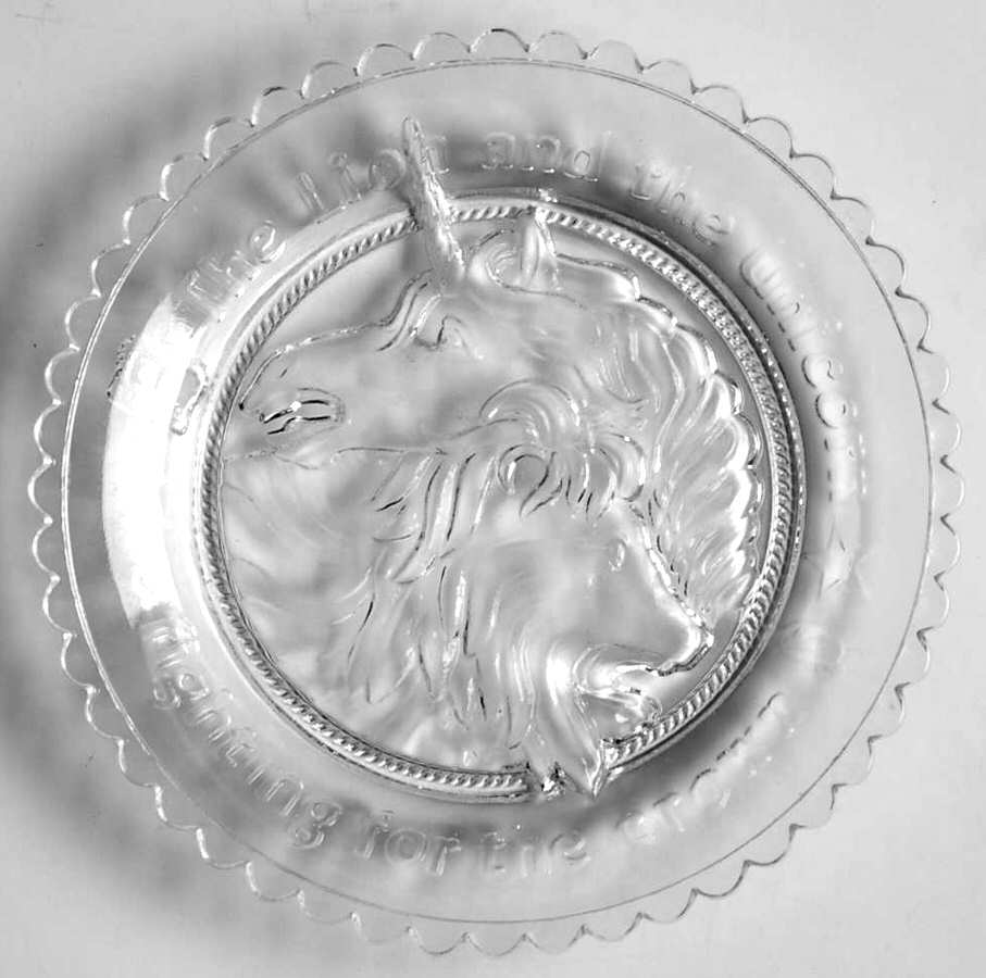 Nursery Rhyme Cup Plate by Fenton-1