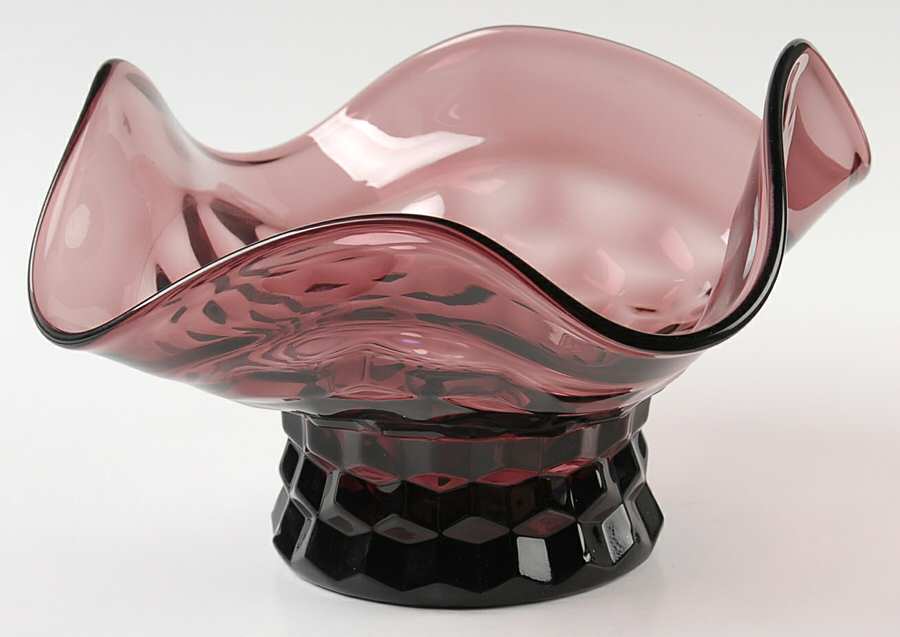 American Clear (Stem 2056) Plum Top Hat by Fostoria-1