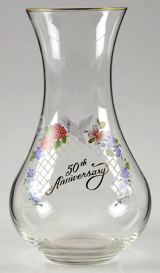 Anniversary (Giftware) 8" Flower Vase by Fenton-1