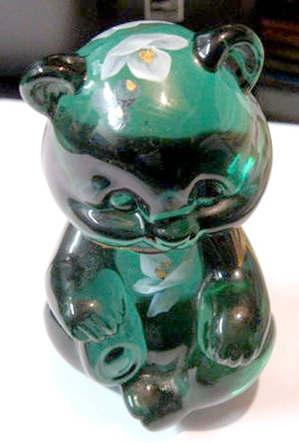 Magnolia & Berry #5151 Sitting Bear Cub by Fenton-1