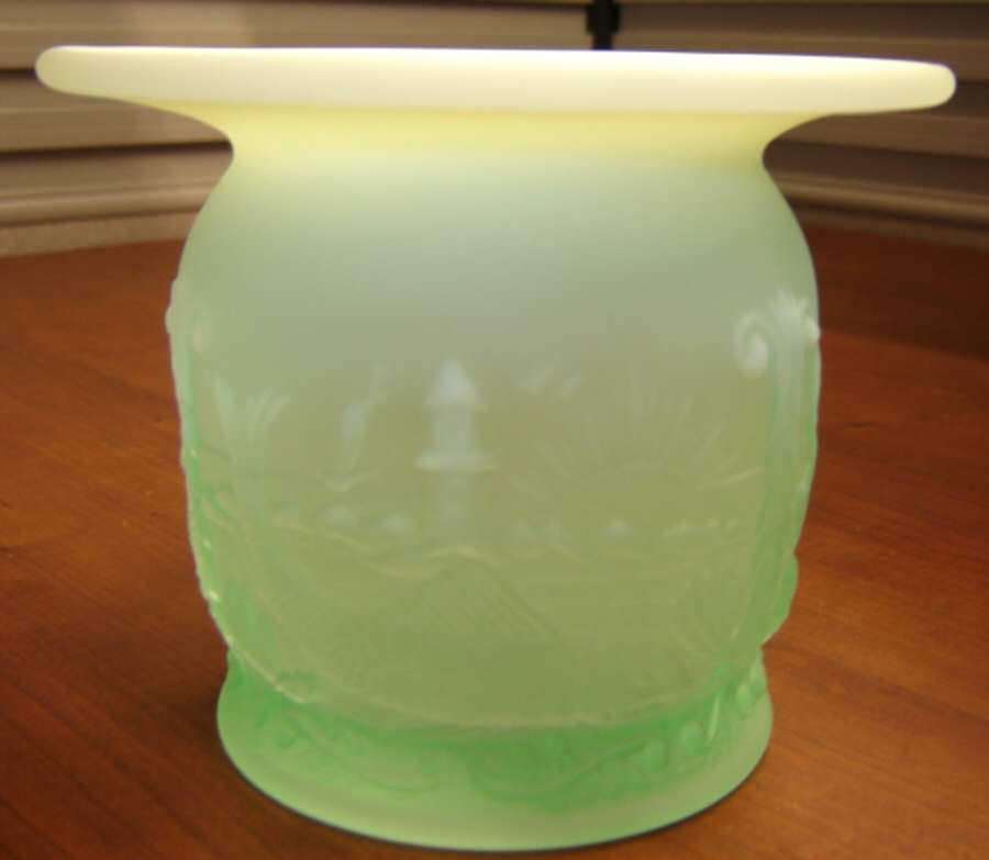 American Carnival Glass Association Cuspidor by Fenton-1