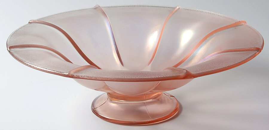 Velva Rose (Older) 11" Footed Bowl by Fenton-1