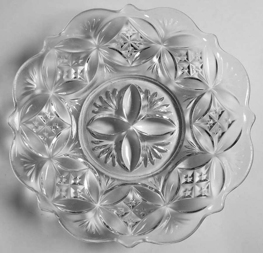 Sydney Clear Bread & Butter Plate by Fostoria-1
