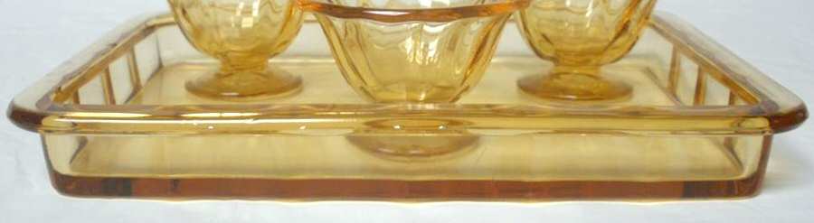 2000 (Various Colors) Condiment Tray by Fostoria-1