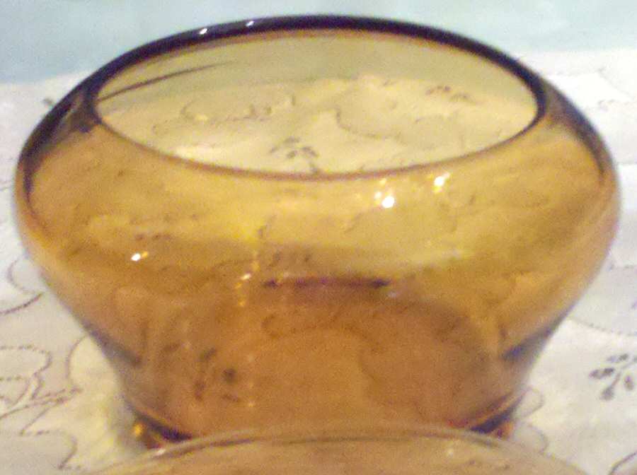 2339 Amber 7" Deep Round Bowl by Fostoria-1