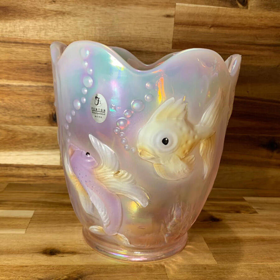 Lifestyles 6" Flower Vase by Fenton-1
