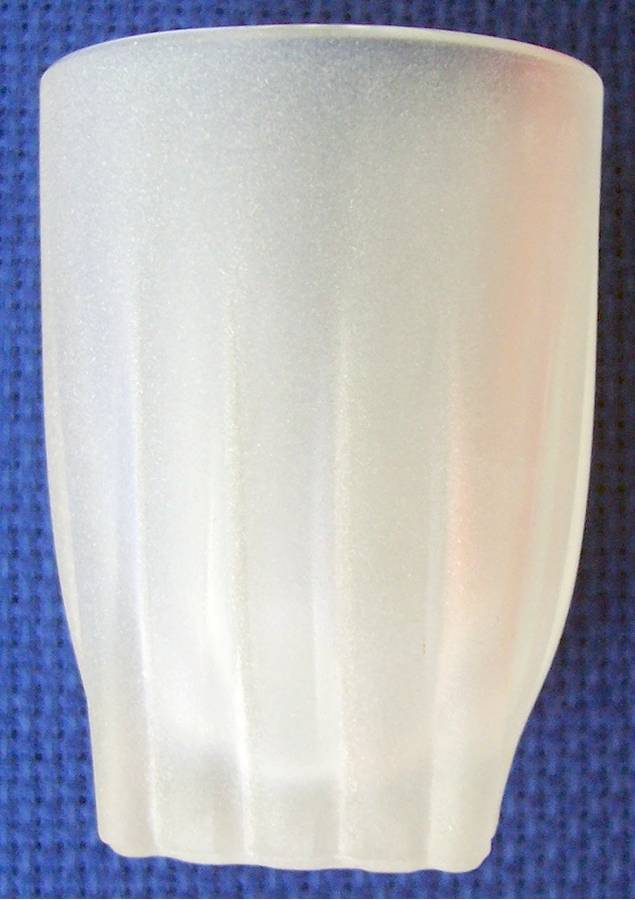 Park Avenue (Frosted) Flat Tumbler by Federal Glass -1