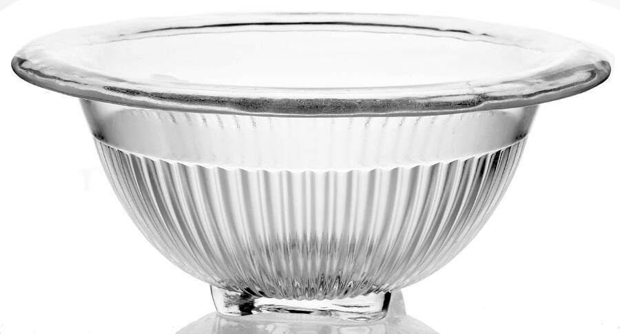 FEG19 Clear 8" Mixing Bowl by Federal Glass -1