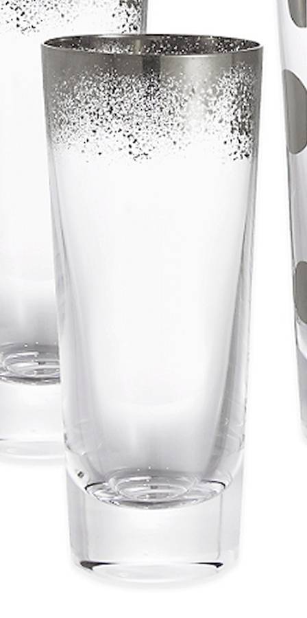 Cocktail Collection (Platinum Decor) Shot Glass by Fitz & Floyd-1