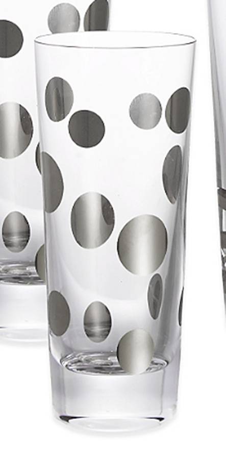 Cocktail Collection (Platinum Decor) Shot Glass by Fitz & Floyd-1