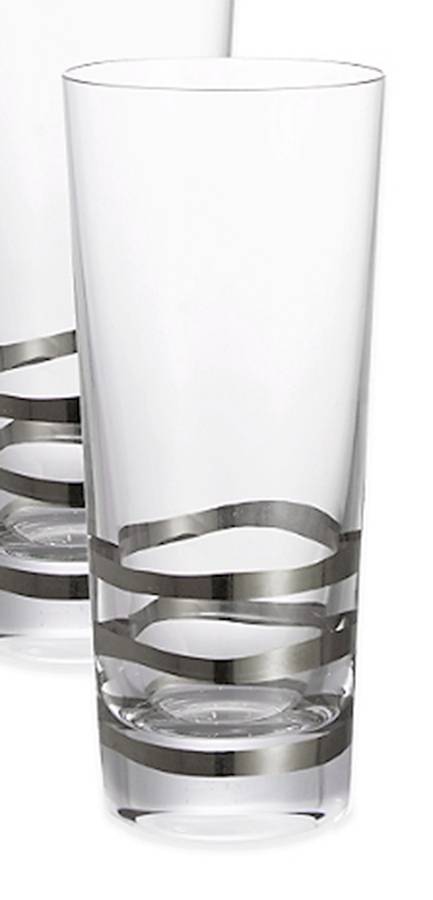 Cocktail Collection (Platinum Decor) Shot Glass by Fitz & Floyd-1