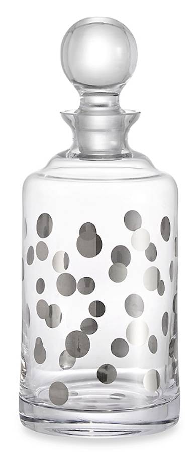Cocktail Collection (Platinum Decor) Decanter & Stopper by Fitz & Floyd-1