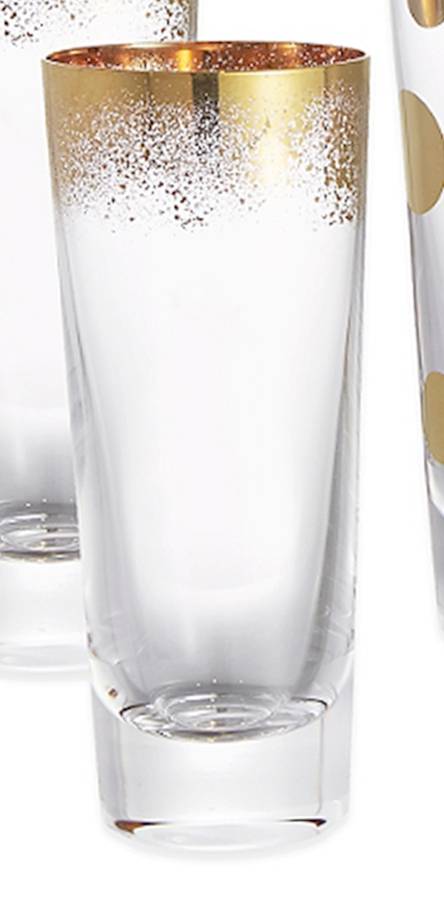 Cocktail Collection (Gold Decor) Shot Glass by Fitz & Floyd-1
