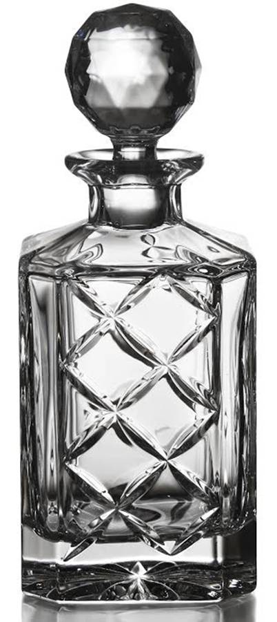 Tufted Decanter & Stopper by Fitz & Floyd-1