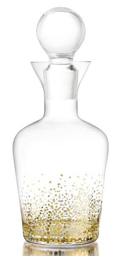 Gold Luster Decanter & Stopper by Fitz & Floyd-1