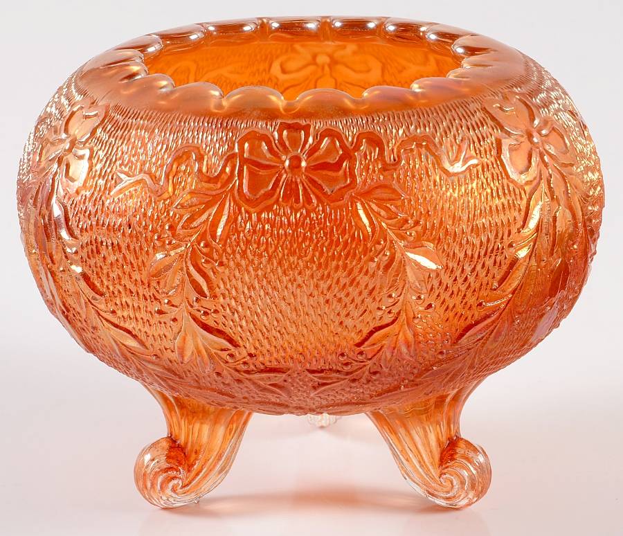 Garland Marigold Rose Bowl by Fenton-1