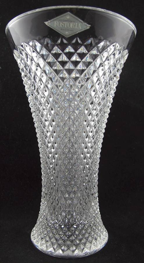 FOS31 8" Flower Vase by Fostoria-1