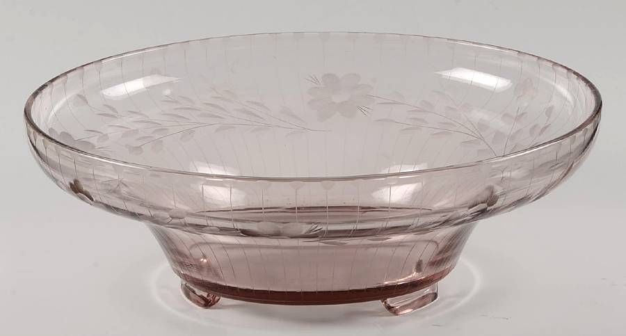 Sunberry-Orchid (Lt. Purple) 10" Footed Cupped Bowl by Fostoria-1