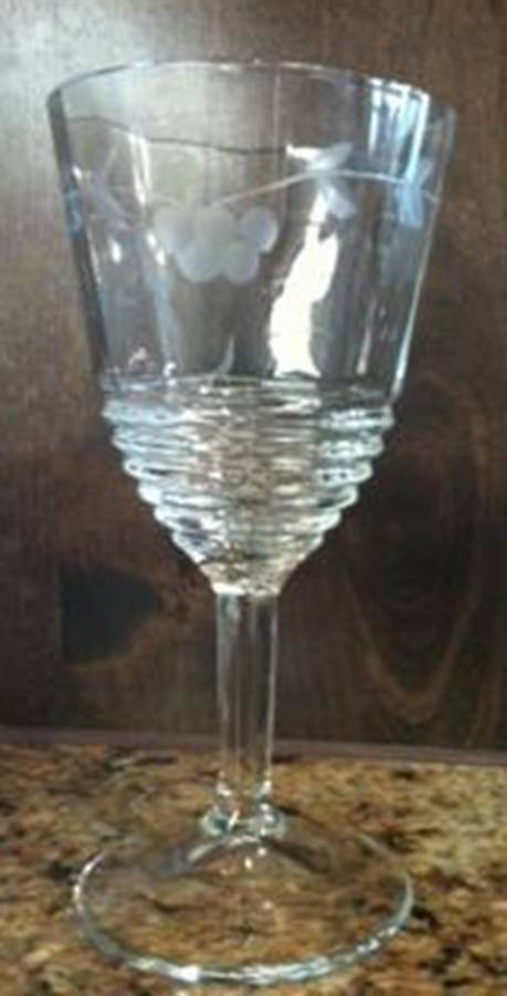 145-7 Water Goblet by Federal Glass -1