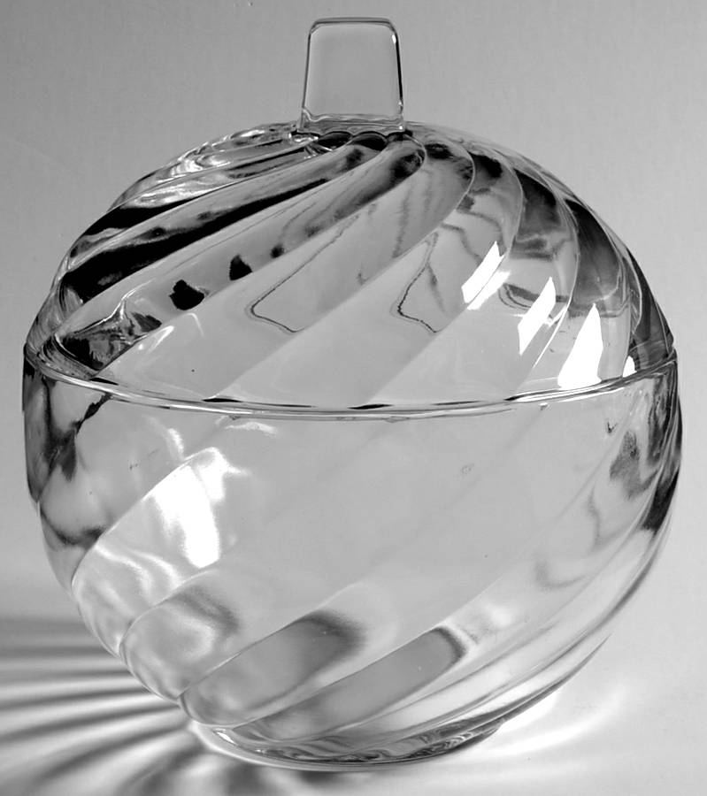 FEG85 Candy Jar & Lid by Federal Glass -1