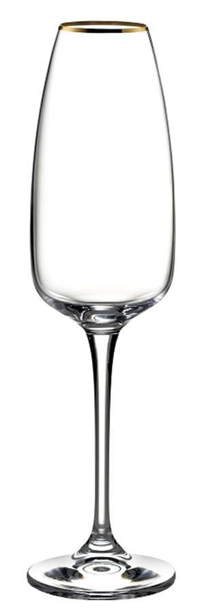 Elise (Gold Trim) Fluted Champagne by Fitz & Floyd-1
