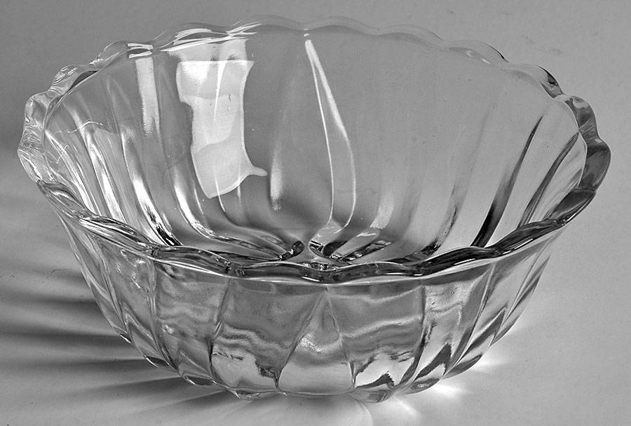Captiva Clear (Non-Frosted Shell) Small Fruit Dessert Bowl by Fostoria-1