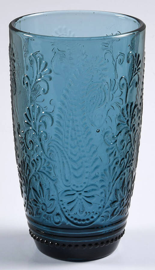 Maddi Blue Highball by Fitz and Floyd-1