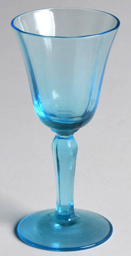 5093 Blue (Electric) Cordial Glass by Fostoria-1