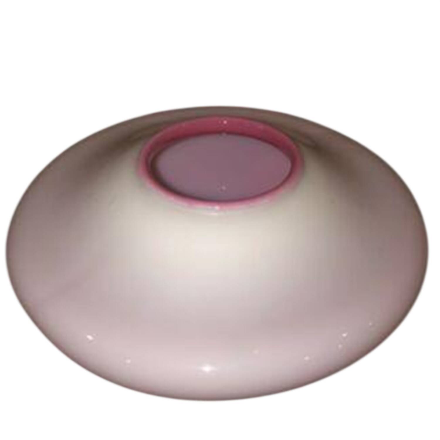 Peach Blow 7" Rose Bowl by Fenton-1