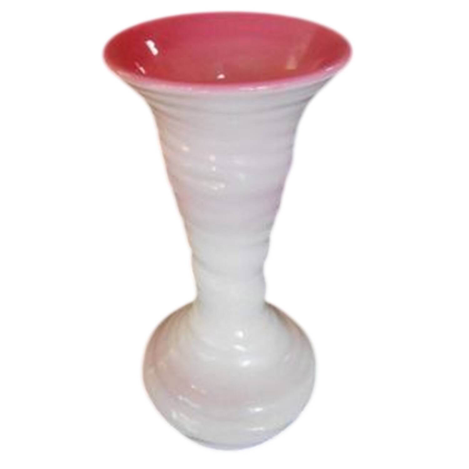 Peach Blow 8" Flared Vase by Fenton-1
